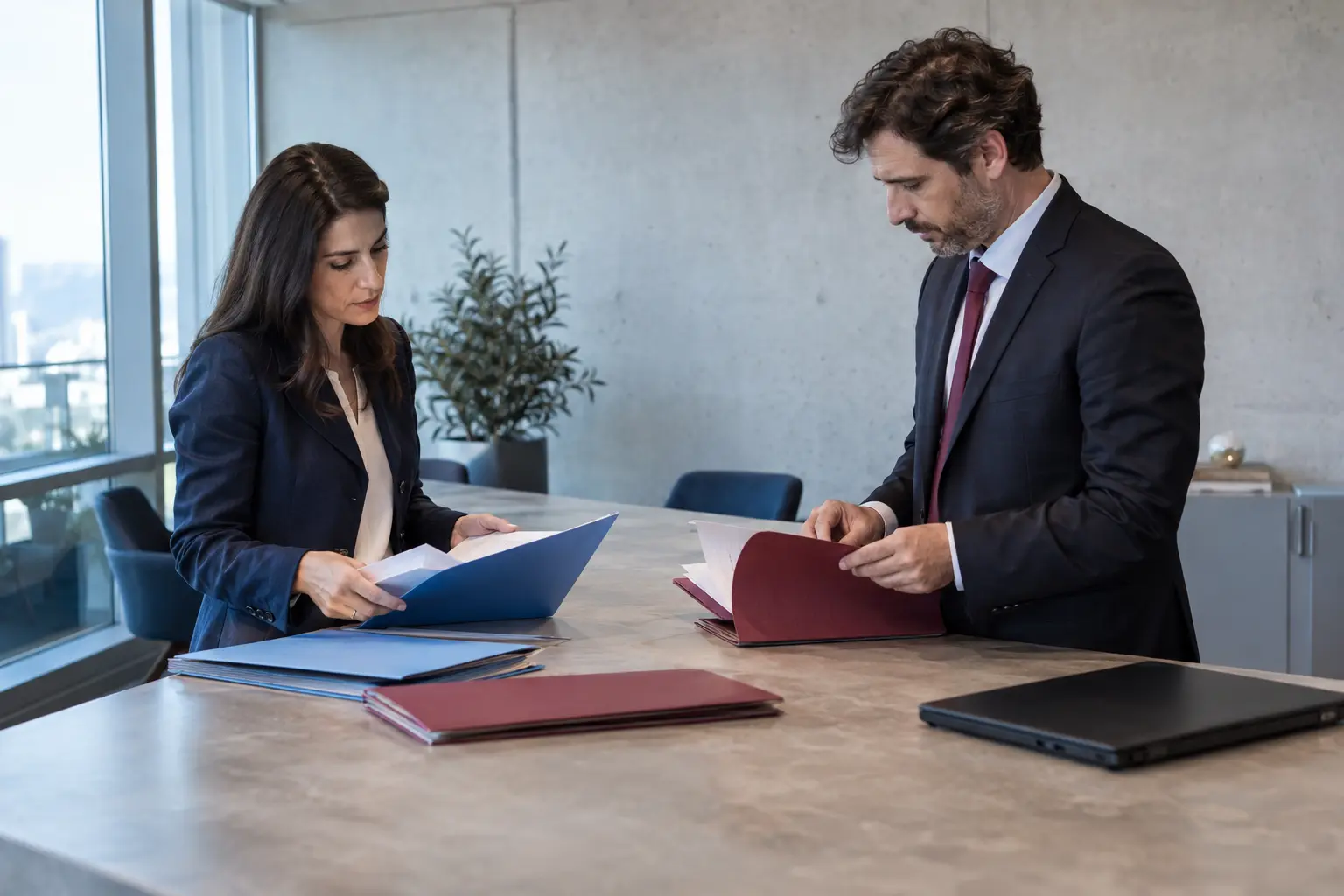 Attorneys compare two approaches to organizing visa cases.