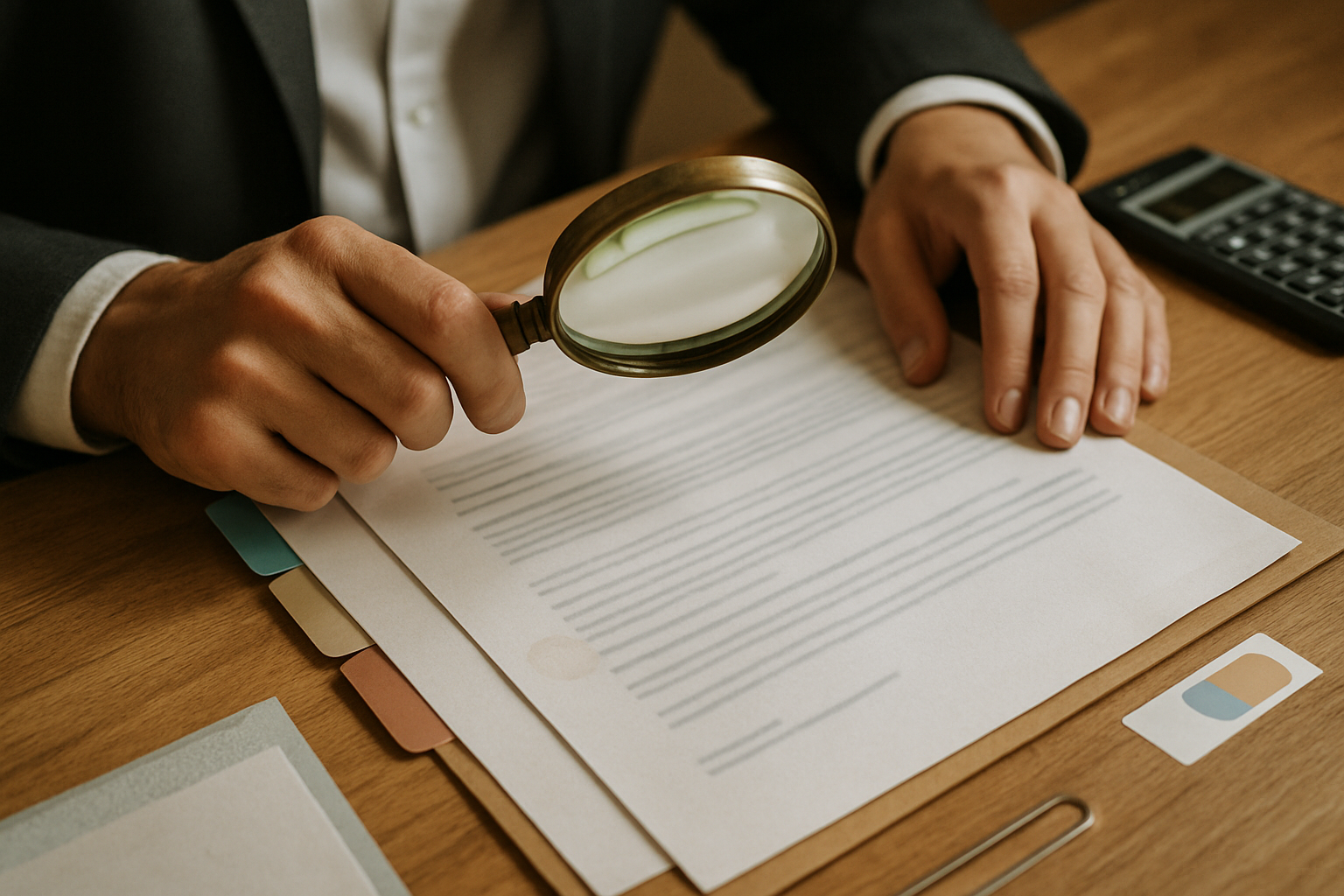 Legal professional verifying immigration filing materials: roi calculator for immigration practice automation